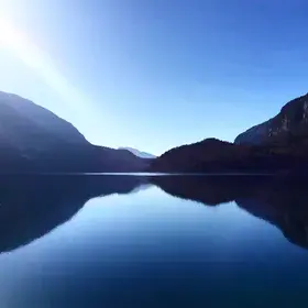 The upside down. Molveno.