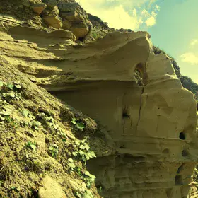 Spectacular aeolian landforms from Suceava River Valley